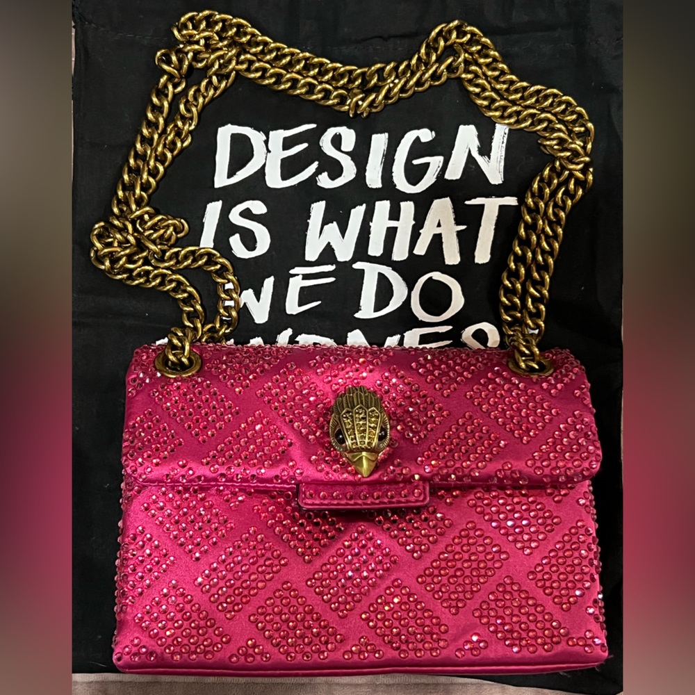 Kurt Geiger Pink handbag/crossbody